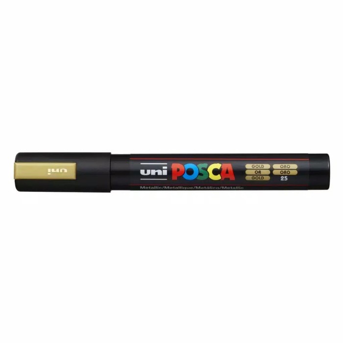 

Hadir Uni Posca Paint Marker Pc-5M - Medium Point Gold Hot Sale