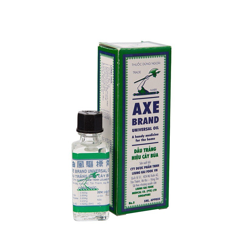 MINYAK ANGIN CAP KAPAK 5ML MINYAK GOSOK AXE BRAND