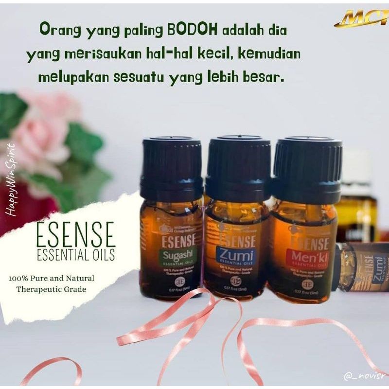 esense essense essence oil mci