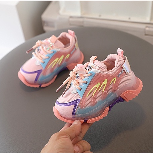 Chunghee Sepatu Anak Sport Sneaker Anak Size 21-30 Usia 1-5 Tahun