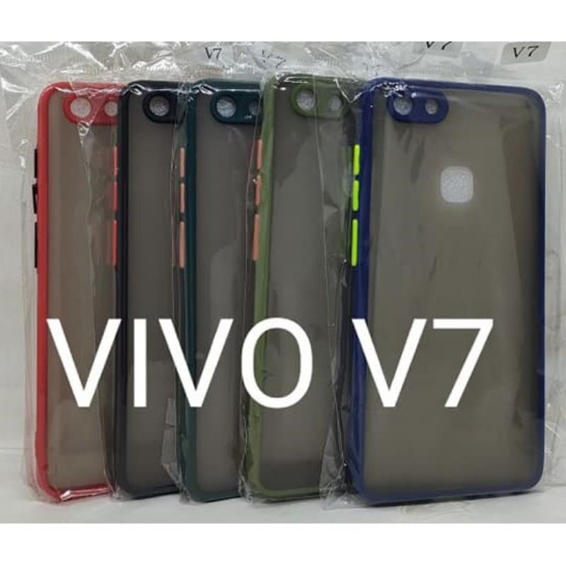 SLIKO/CASE SOFT VIVO V7 ADA PELINDUNG CAMERA MY CHOICE CASE