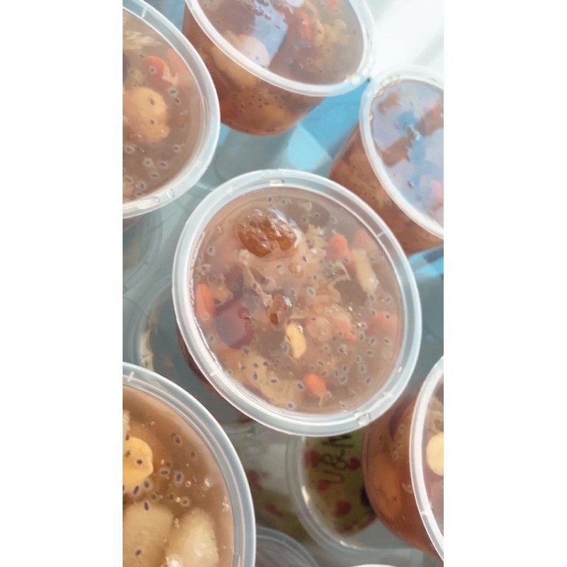 

collagen dessert peach gum