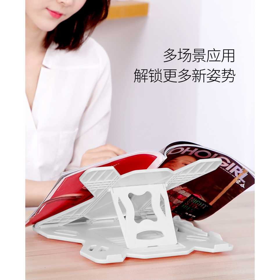 Ice Coorel Laptop Stand Adjustable Angle with Smartphone Holder Murah