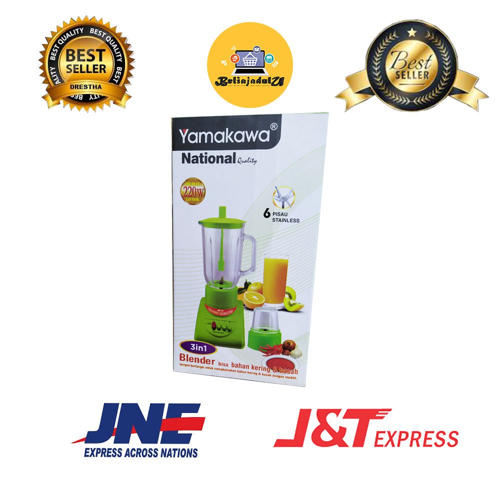 Beliajadulu88 blender National Yamakawa/TD kaca 3 IN 1( blender kaca murah )