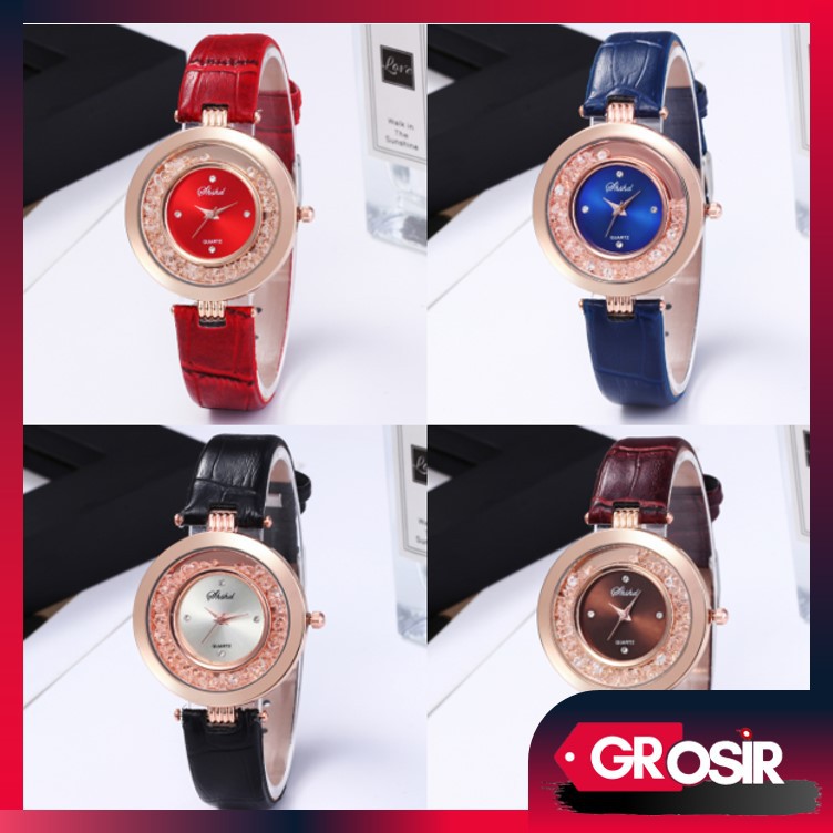 Grosir - J301 Jam Tangan Tali Tipis / Jam Tangan Fashion / Arloji / Jam Analog / Jam Quartz