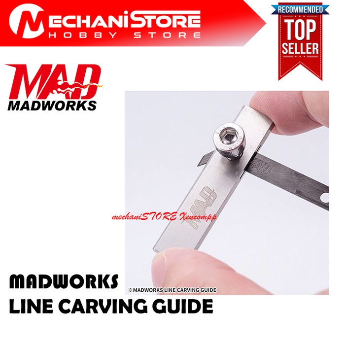 MADWORKS LINE CARVING GUIDE - Scriber Chisel Panel Line Gundam