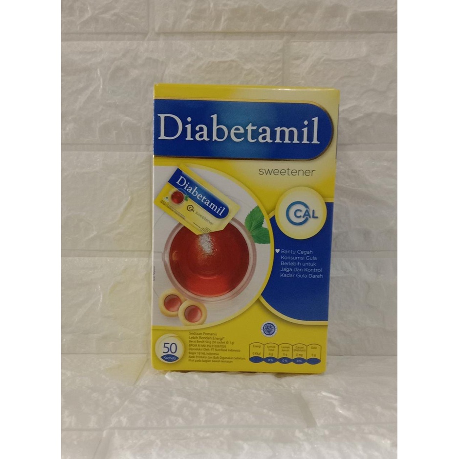 

DIABETAMIL SWEETENER 50 sachet