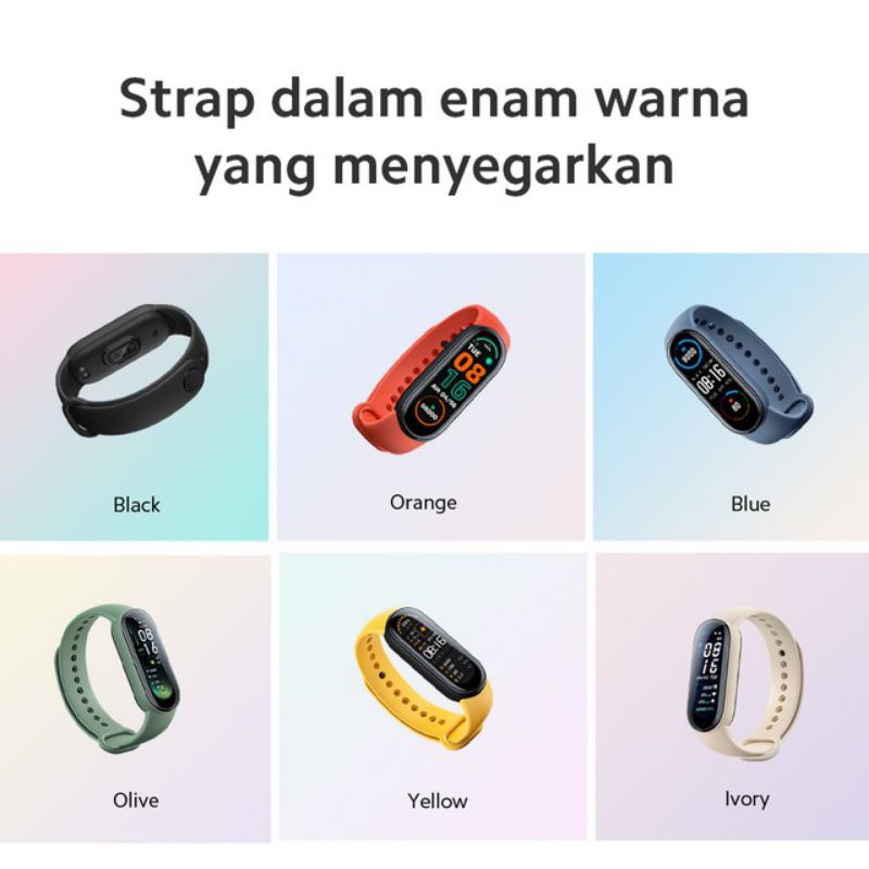 Strap mi band 6 original xiaomi