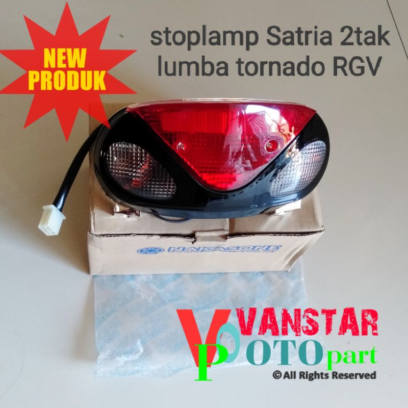 stoplamp satria lumba 2 tak tornado model RGV Malaysia