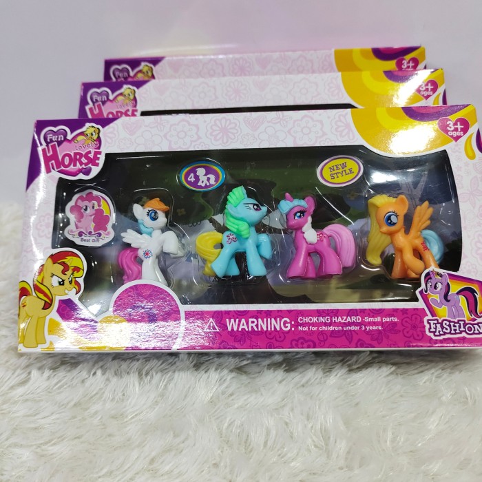 penawaranspesial mainan unicorn kecil isi 4. Murah