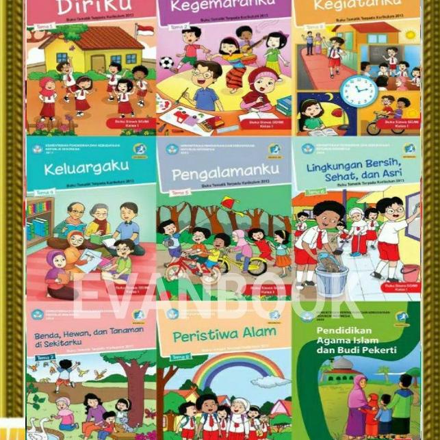 

PAKET BUKU TEMATIK KELAS 1 LENGKAP SATU TAHUN TEMA 1- 8 DAN PAI