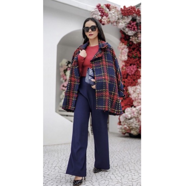 new benang jarum brisa outer navy L buttonscarves