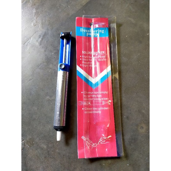 Sedotan Timah Solder / Sedotan Solder Elektronik / Pembersih Timah Panas Solderan / Solder Sucker