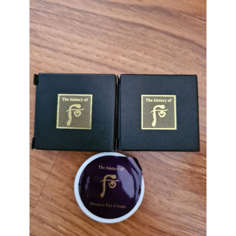 History of whoo Hwanyu go eye cream