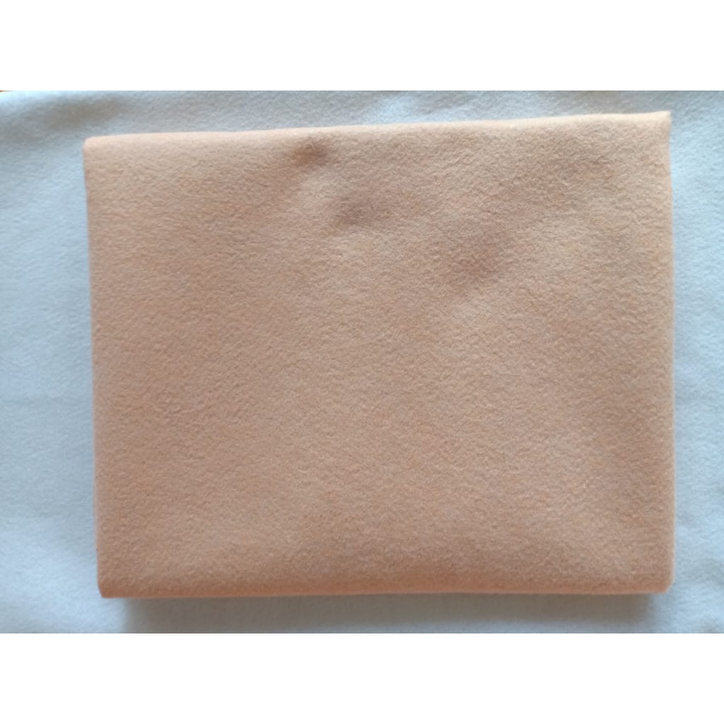 kain flanel warna salem per meter