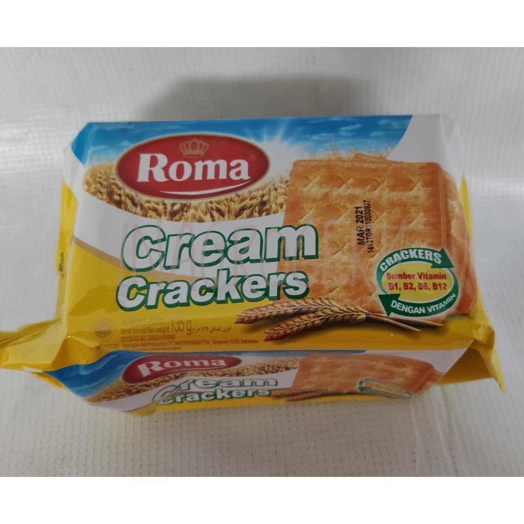 

ROMA CREAM CRACKERS 135gr