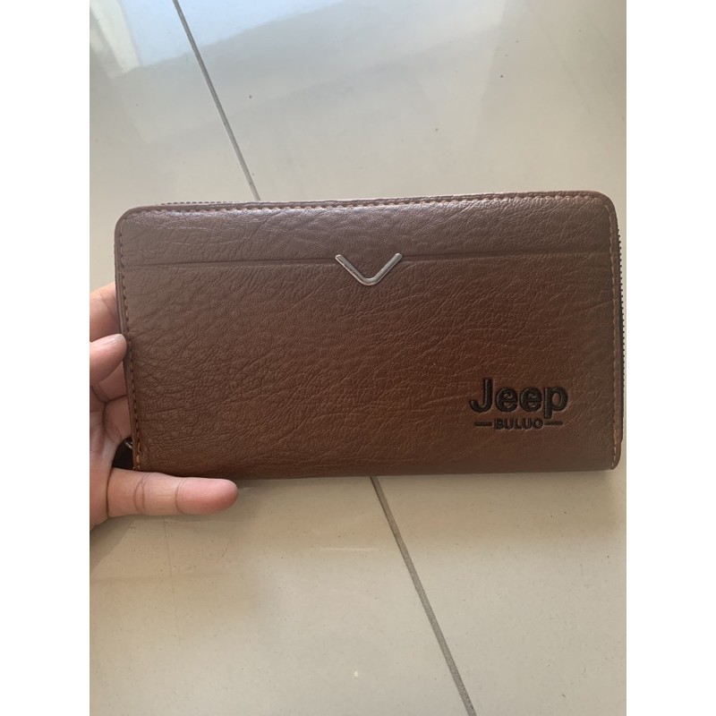 Handbag Clutch Dompet Tangan Pria Wanita Muat HP Jeep Buluo 5018