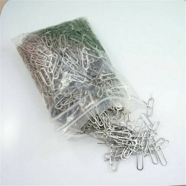 Sim Tray Ejector Pin Eject Xiaomi Samsung Apple iPhone Oppo Vivo Colokan hp