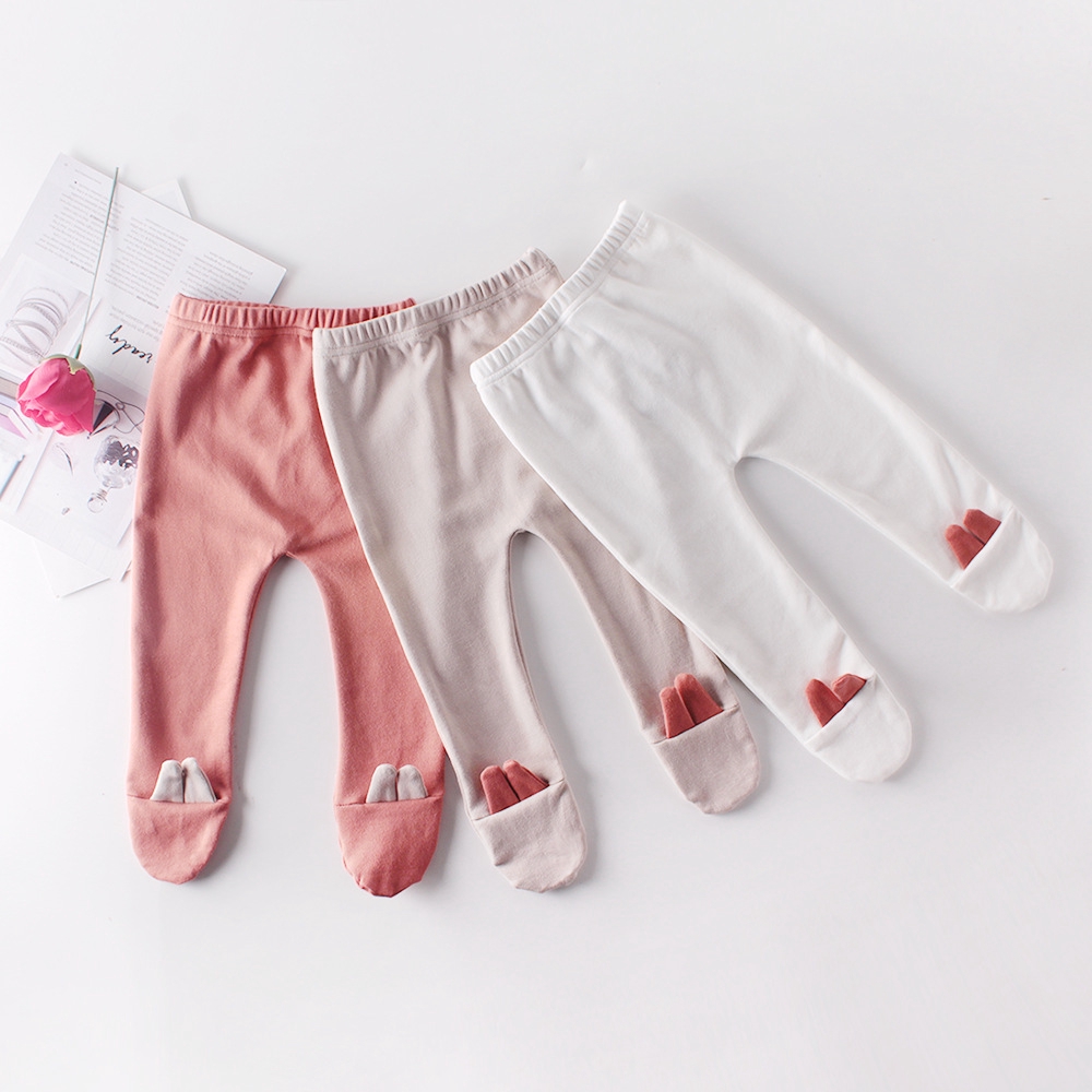 Celana Legging Bayi Perempuan Katun Pola Telinga Lucu Shopee