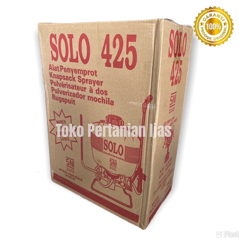 SPRAYER SOLO 15 LITER MANUAL ALAT SEMPROT SOLO 15 LITER