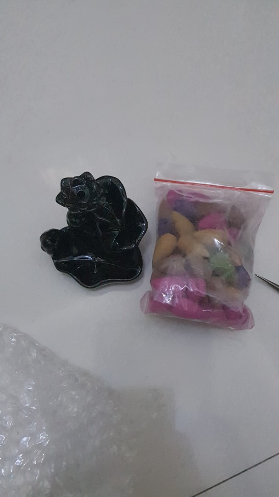 1pack Isi 50pcs Termurah Dupa / Hio Arus Balik Asap Ke Bawah