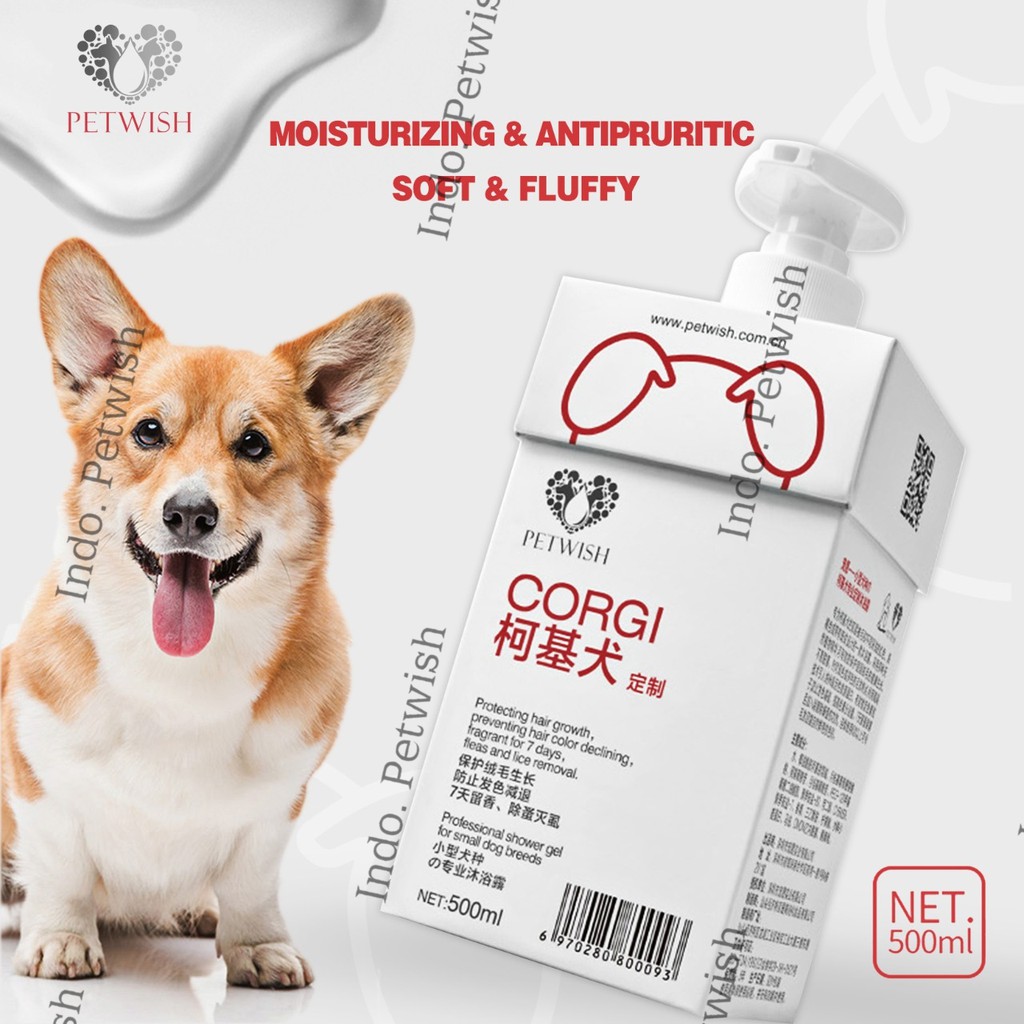Petwish Shampo Anjing 500ML - Corgi - Dog Shampoo