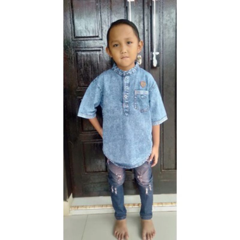 KURTA JEANS ANAK KEREN UKURAN 3-7THN