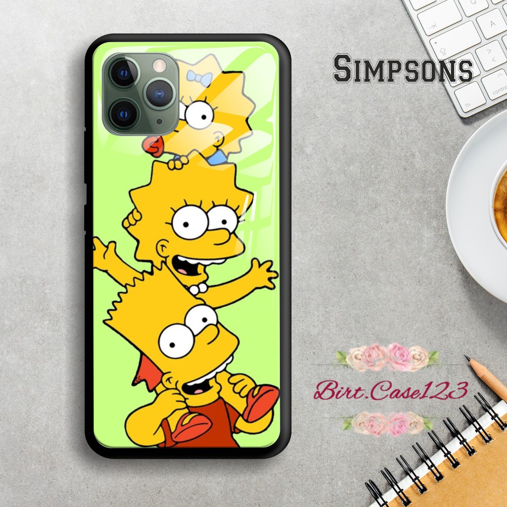 Back case glass SIMPSONS Samsung J2prime G530prime A01 CORE A20 A30 A20s A50 A50s A21s A01 BC1543