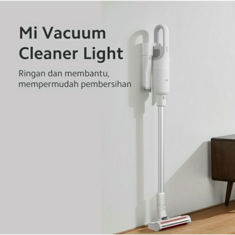 Xiaomi Mi Vacuum Cleaner Light Cleaner Mop Penghisap Debu Rechargeable Handheld Baterai 45 Menit Tanpa Kabel Garansi Resmi