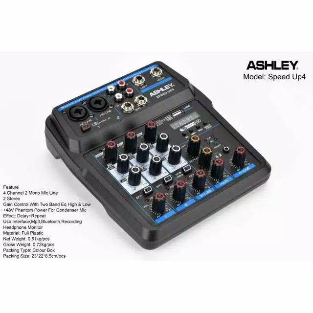 MIXER ASHLEY 4 CHANNEL