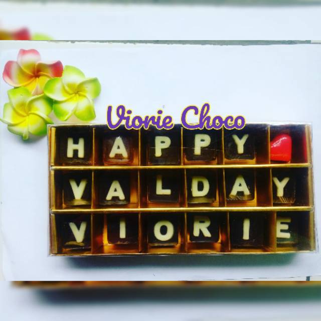 

Coklat Happy Valentine Day - 6x3 - Viorie Choco