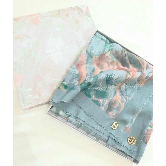 Preloved Buttonscarves Xanadu Jade