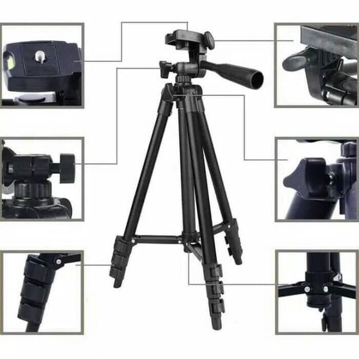 [600 gram] Tripod 3110A Weifeng Untuk HandPhone Dan Kamera Free Hold U COD Tripod 3120-7