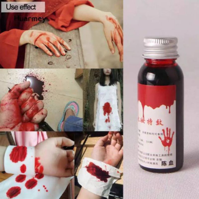 mainan darah palsu 30ml untuk prank