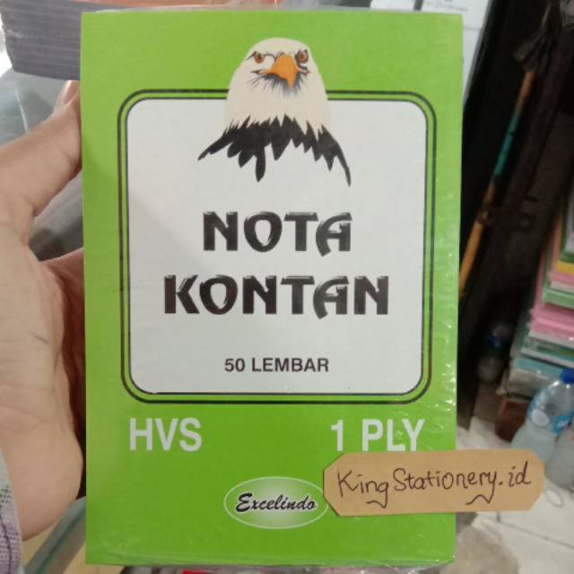 

[PCS] Nota 1 ply kecil excelindo tanpa rangkap (hanya untuk kelipatan 10 buku)