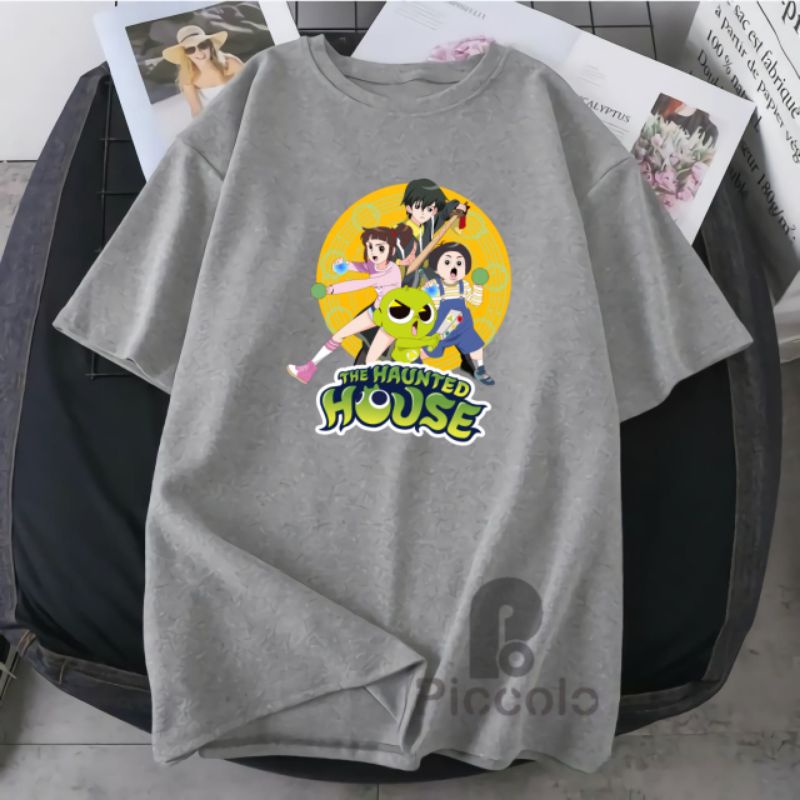 KAOS ANAK SHINBI HOUSE THE HAUNTED HOUSE GAMBAR  JERNIH kaos anak kado ulang tahun (free nama)