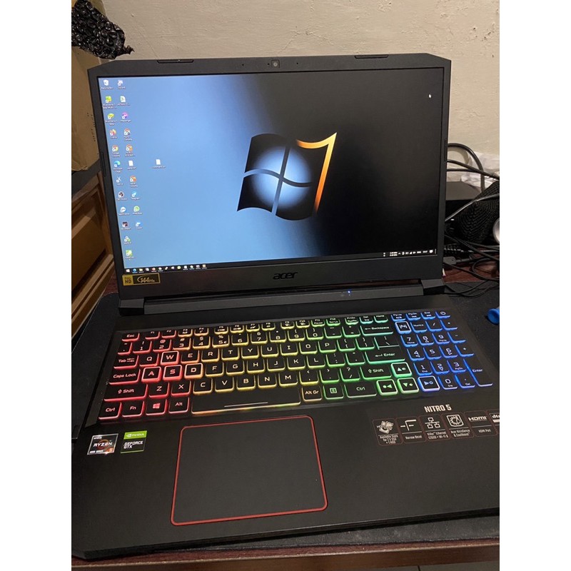 ACER NITRO 5 AN515-44-R2Z0 RYZEN 5 4600 16GB RAM 250GB SSD NVME SECOND