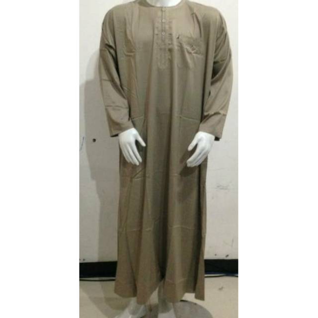 Jubah ikhwan / pria ori impor saudi IKAF lengan panjang