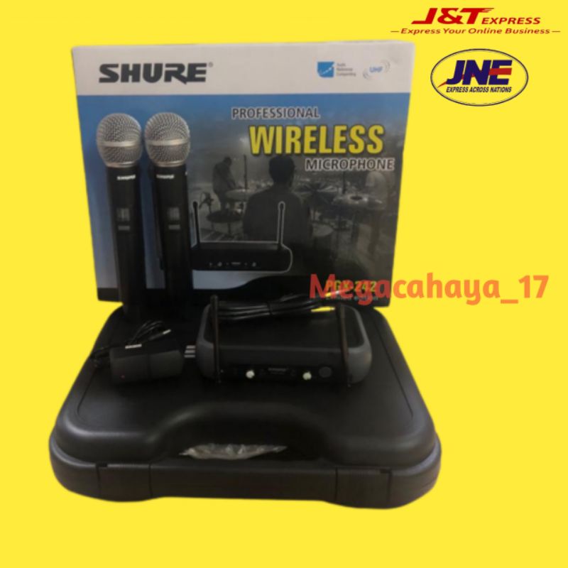 MIC WIRELESS VOCAL SHURE PGX 242-58 MIK MIKROPHONE PRO AUDIO MUSIK MUSIC KARAOKE SOUND SYSTEM MC