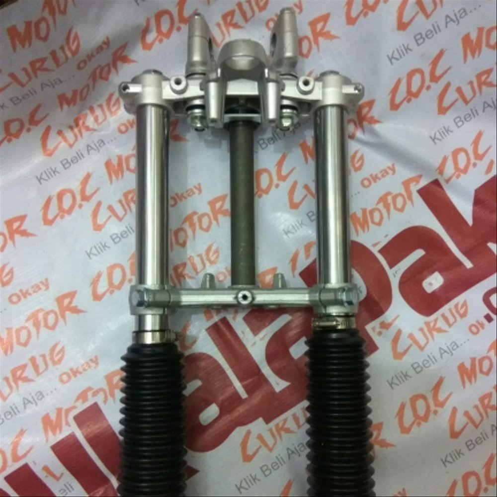 SHOCK DEPAN SET ASSY TELESKOPIK KLX 150 KW CROSS TRAIL Li bac 11