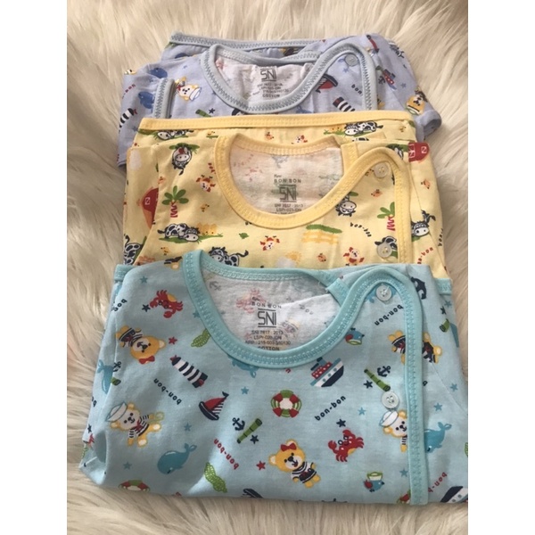 BONBON Setelan Baju Bayi 1-6 bulan SNI
