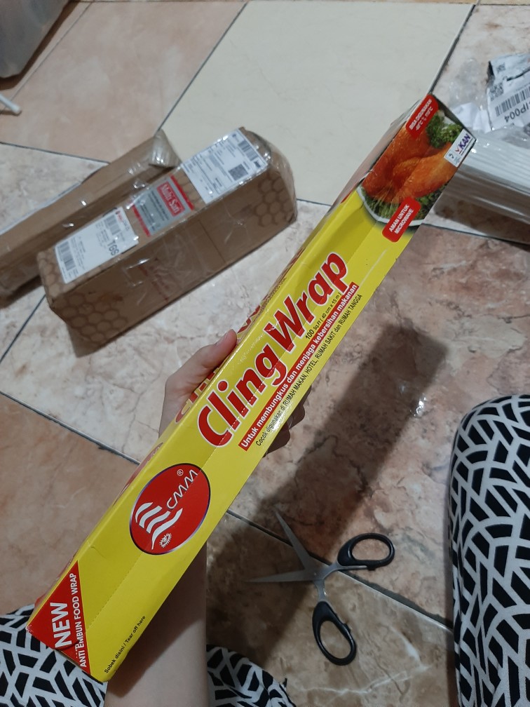 Cling Wrap Stretch Film Makanan Cmm