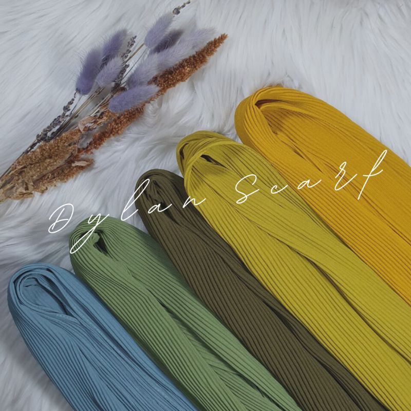 Jilbab Pashmina Plisket Ceruty Babydoll Premium Import-2