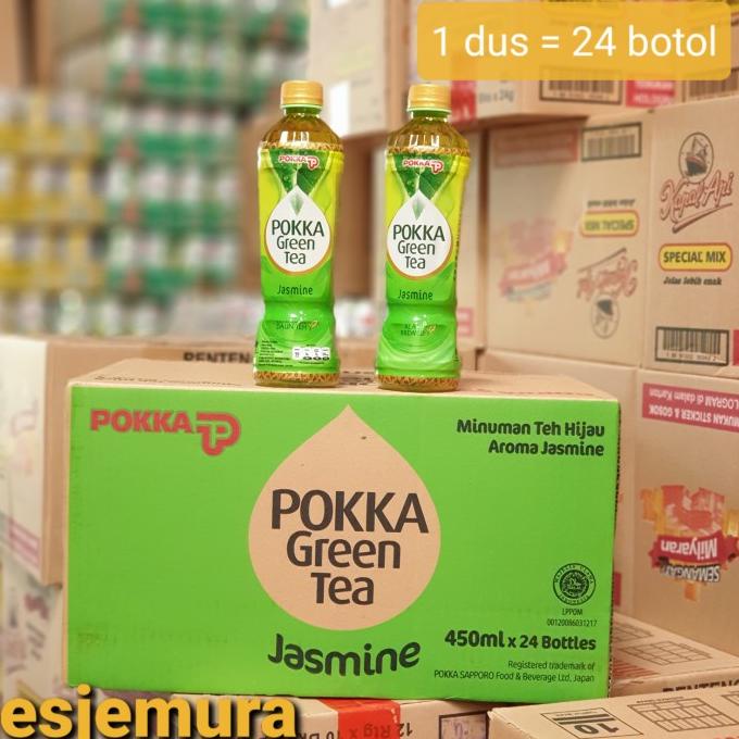 

Pokka Green Tea Jasmine per dus isi 24 botol