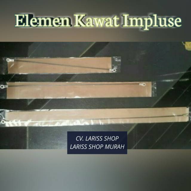 Elemen/KAWAT Impluse SEALER Press Plastik 40cm