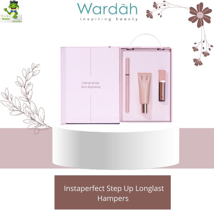 ❣️Rakkistore99❣️ Wardah Instaperfect Step Up Longlast Look Hampers Ramadan(Primer, Lip Matte, Browflash)