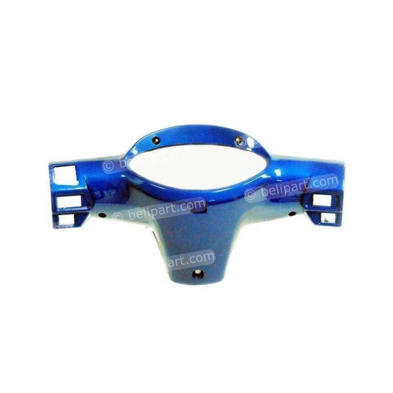 BATOK LAMPU DEPAN BELAKANG KEDOK LAMPU DEPAN KARISMA X KARISMA D FRONT REAR HANDLE HITAM BIRU MEREK WIN