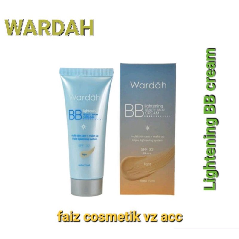 Wardah Lightening bb cream tube(bisa cod)