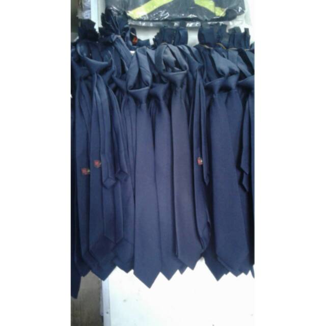 Dasi satpam,security biru dongker