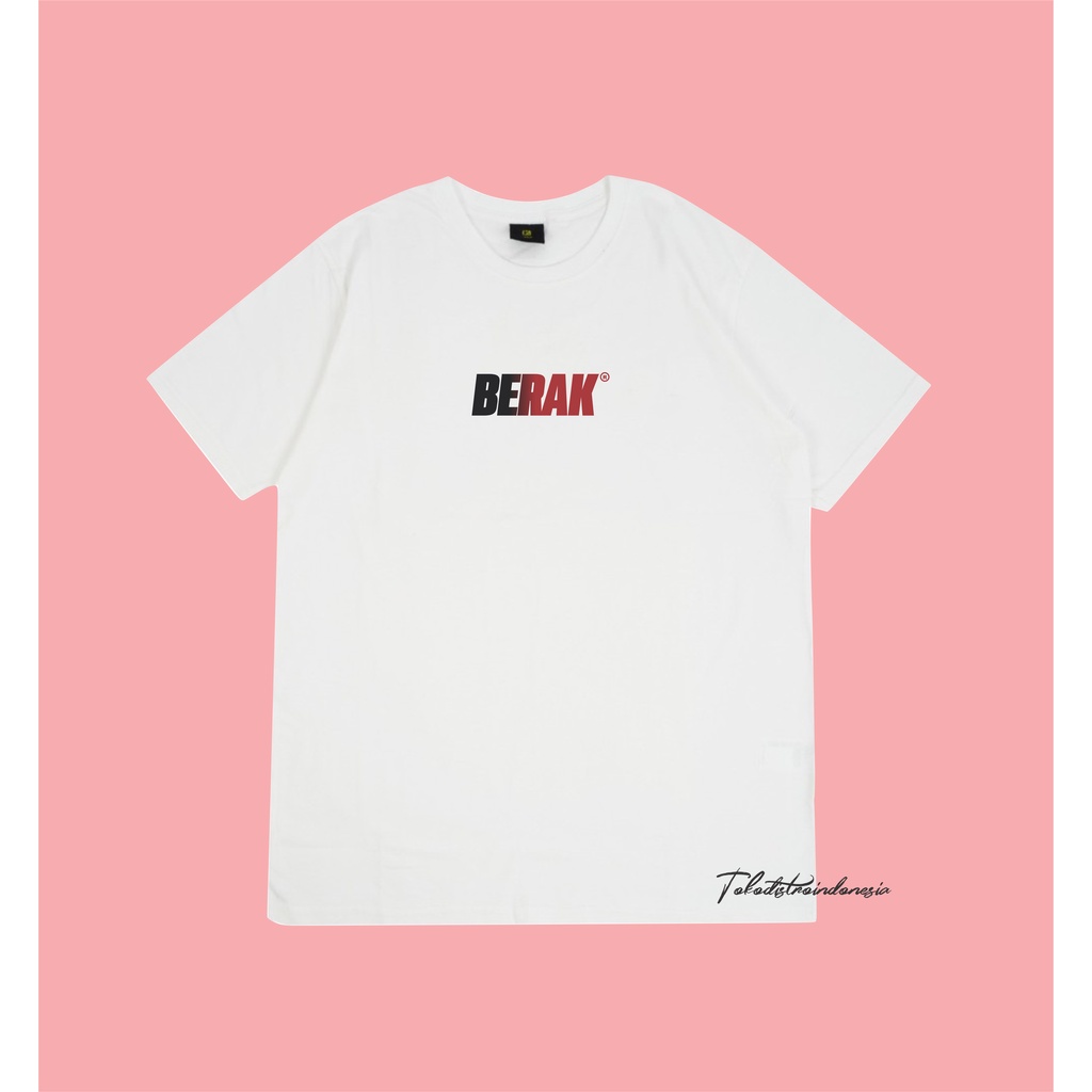 Kaos Berak Brand / Kaos Distro Berak / Tshirt Berak / Baju Kaos Berak Distro DTF